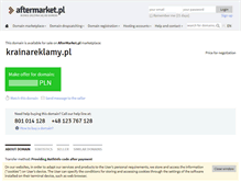 Tablet Screenshot of krainareklamy.pl